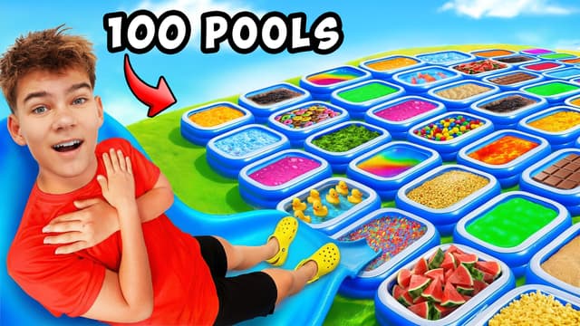 S01:E07 - 100 Mysterious Pools & Youtube Button