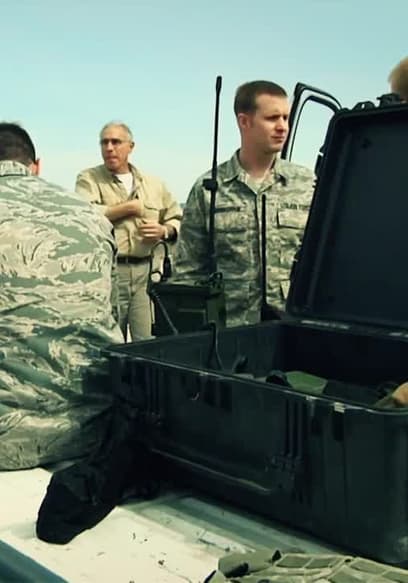 S01:E13 - A Rugged Case, a Precision Aerial Delivery System, a Military Survival Shelter, and an Armoured Personnel Carrier poster