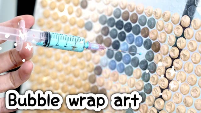 S01:E08 - Finishing 5000 Bubble Pop Paint Art