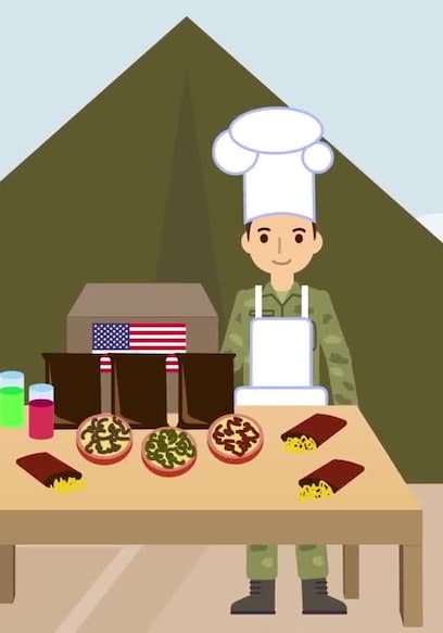 S01:E13 - Military Food and the Most Brutal Basic Training poster