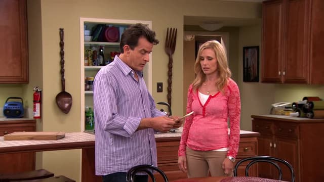 S02:E01 - Charlies Loses It at a Baby Shower