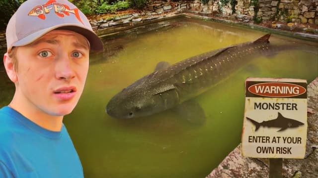 S03:E03 - I Found an Abandoned Pool FILLED With Monster Fish!