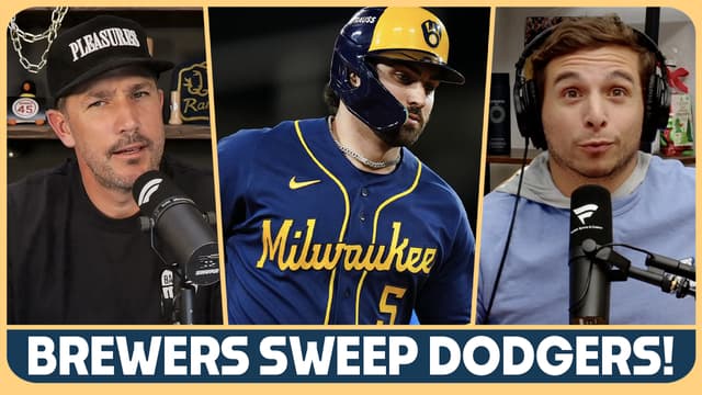 S2026:E1195 - Brewers SWEEP Dodgers to Go to World Series • Guardians Take Series Lead