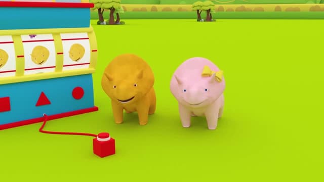 S01:E15 - Dino El Dinosaurio Aprende Colores Y Numeros Con Globos Y Boomerangs