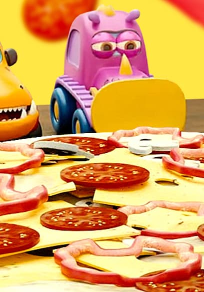 S01:E05 - Fridge / Pizza / Cheesecake / Kitchen Race / Dino poster