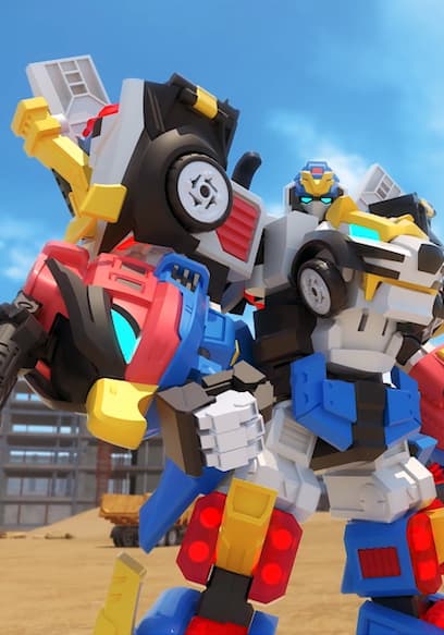 Póster de S01:E08 - New Members of Space Police, Tri Cop! / Spider King's Sneak Attack!