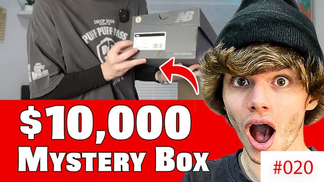 S01:E19 - I Bought a $10,000 Mystery Box Full of Louis Vuitton Gucci Designer