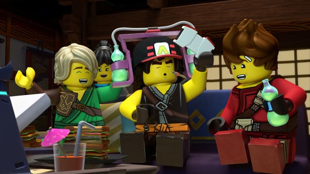 S01:E04 - Ninja vs. Lava | Snaketastrophy