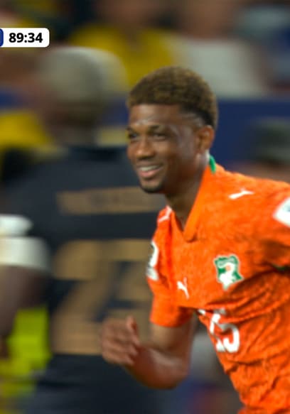 Ivory Coast’s Amad Diallo Scores Clutch Goal Against Ecuador poster