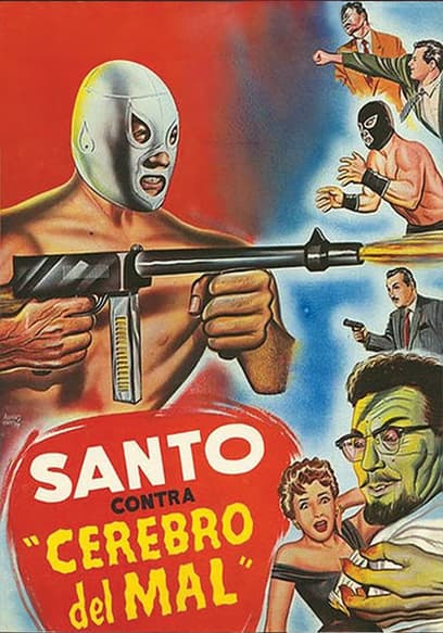 Santo Contra El Cerebro Del Mal