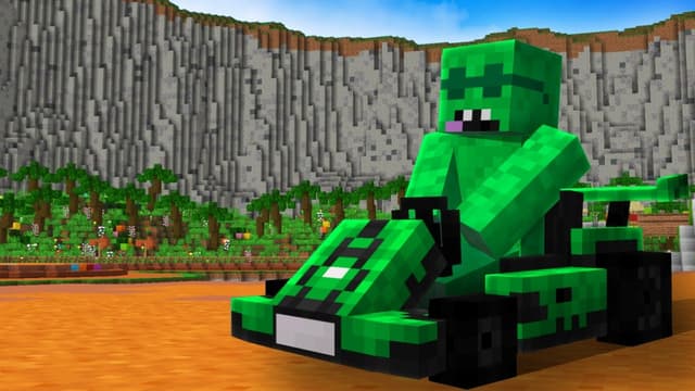 S01:É15 - S01:E15 - Mario Kart Chaos in Minecraft