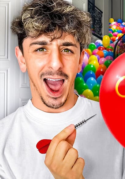 S01:E10 - I Filled My House With 10,000 Mystery Balloons poster