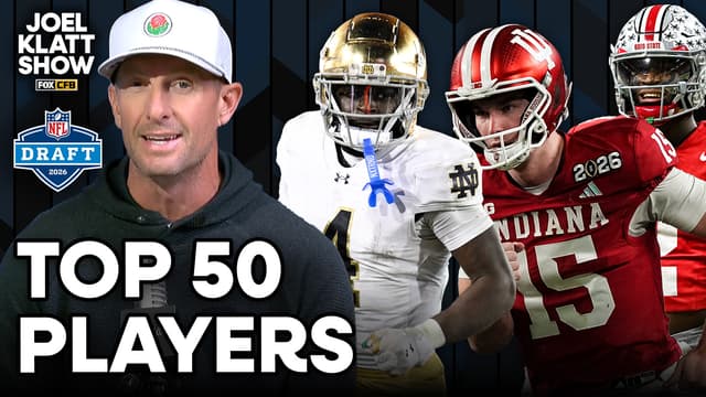 S2026:E16 - Joel Klatt Ranks His Top 50 Prospects for the 2026 NFL Draft