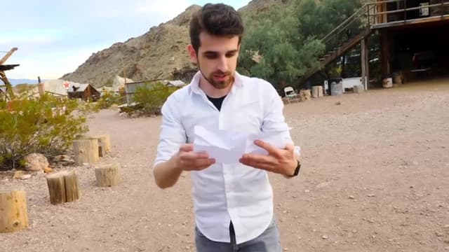 S15:E05 - Found Secret Message in Flames at Project Zorgo Abandoned Ghost Town (New Safe House Magic Trick)