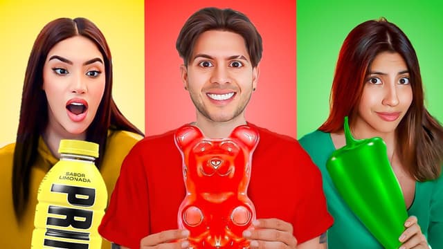 S01:E15 - 24 h comiendo un solo color