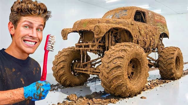S04:E09 - Monster Truck Cleaning Challenge