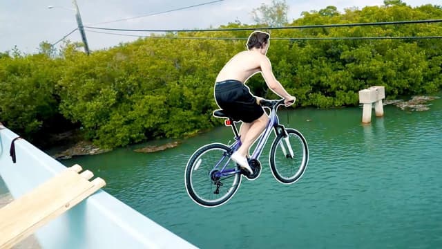 S01:E07 - Jumping Bike Off a Bridge!