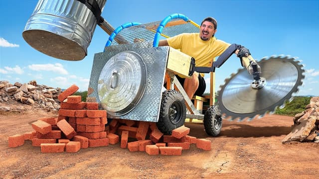 S02:E16 - I Built a Life Sized BattleBot