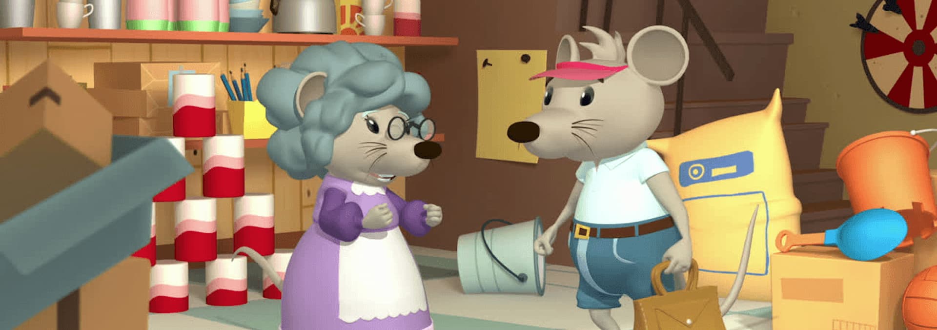 Watch Bananas in Pyjamas Animated Series S02:E06 - Mrs. Rat Takes Over ...
