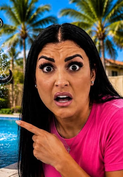 S01:E02 - We Found THIS Creature in Our Pool… poster