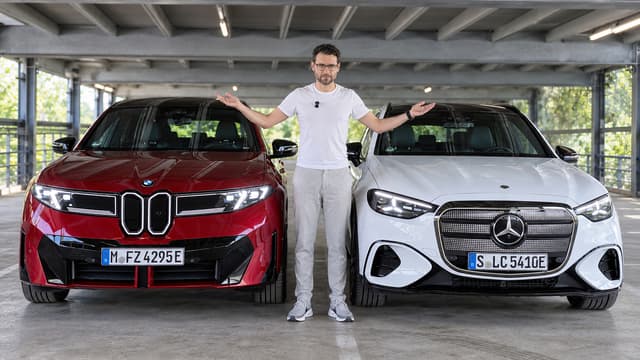 S01:E07 - BMW iX3 vs Mercedes GLC EQ: Electric SUV Showdown