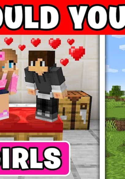 S02:E13 - Boys vs Girls Would You Rather in Minecraft poster