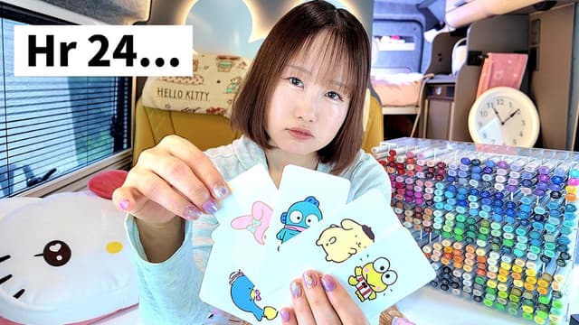 S01:E06 - Drawing Sanrio Characters for 24 Hours