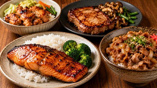 S01:E06 - Japanese Main Dish Recipes: Miso Salmon, Butadon & More