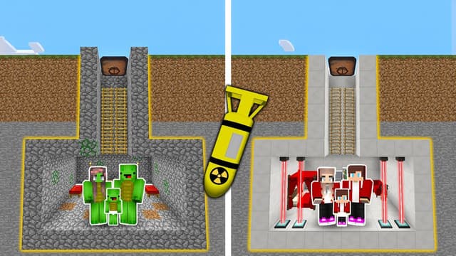 S01:E12 - Noob vs. Pro: The Ultimate Doomsday Bunker!