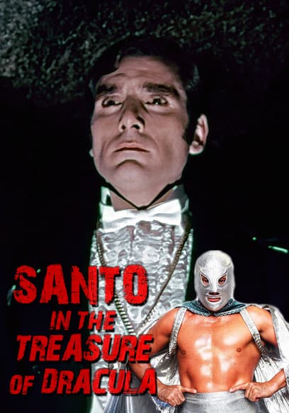 Santo in The Treasure of Dracula poster