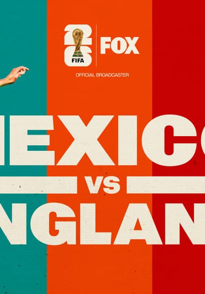 Mexico vs. England poster