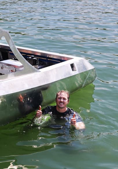 S01:E01 - Building a Tesla-Powered Jet Boat poster