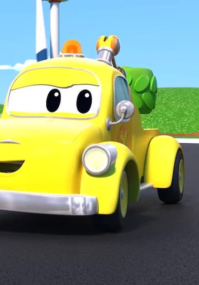 S01:E01 - Tractor Can's Stop Racing Because of Super Wheels! / Tow Truck's Super Hoover / Spring: Accident on the Bridge ! / the Ambulance Robot / the Bulldozer Prankster poster