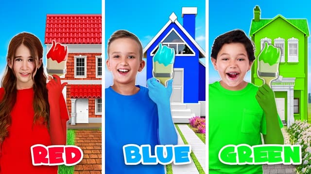 S01:E04 - Using Only One Color to Build a House!