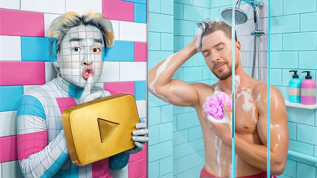S01:E09 - Stealing From YouTubers With Extreme Camouflage!