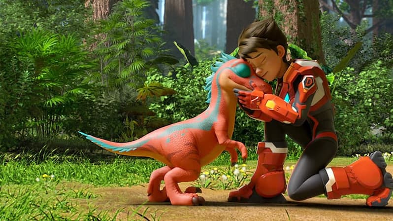 Watch Quantum Heroes Dinoster S01:E13 - The Incoming Asteroid