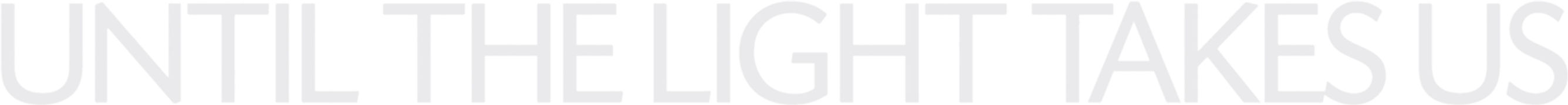 Until the Light Takes Us