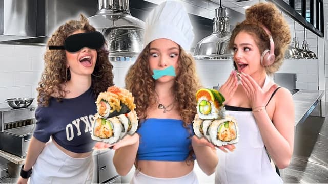 S01:E12 - Kalogeras Sisters Blind, Deaf, Mute Make Sushi!
