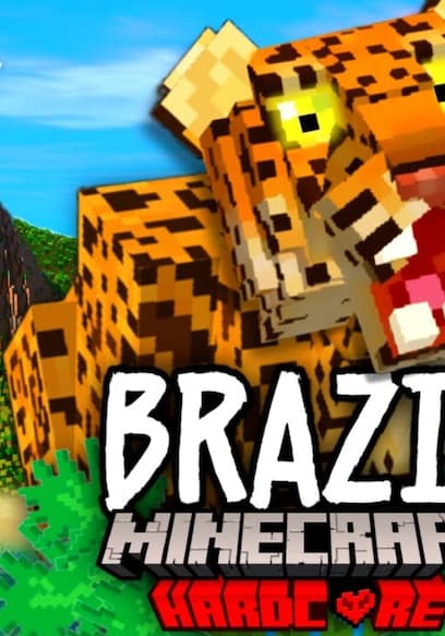 S01:E10 - I Survived 100 Days in BRAZIL in Hardcore Minecraft! poster