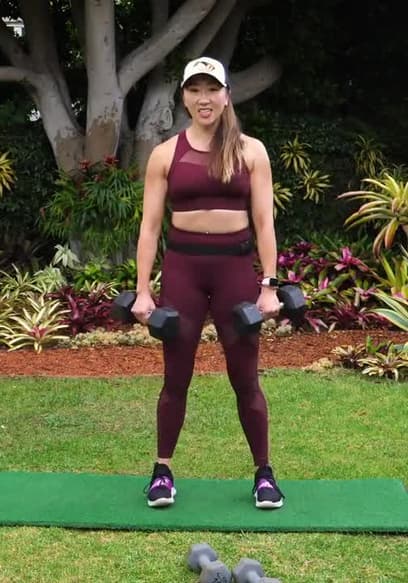 Póster de S01:E13 - 30 Min Dumbbell HIIT & Kick Workout