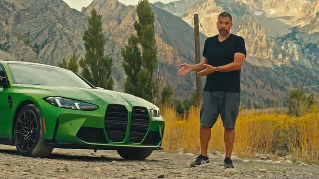 S01:E15 - ICONS With Jason Cammisa | Tesla Model 3 Performance vs BMW M3 Competition - Track Battle