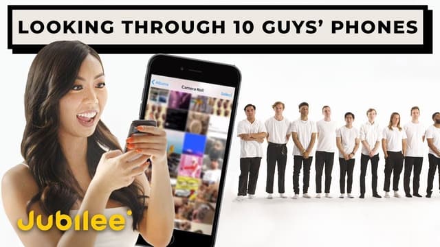 S01:E05 - 10 vs 1: Blind Dating 10 Guys Through Their Phones | Versus 1