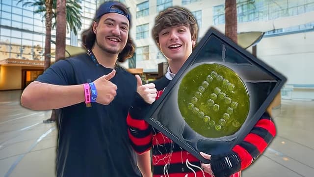 S01:E04 - I Dug a Pool Using Only Spoons! + I Let YouTubers Control My Candy Creations! + Surprising Karl With a Giant Karl Gummy!