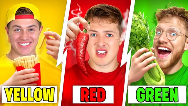 S01:E04 - Eating Only ONE Color of Food for 24 Hours