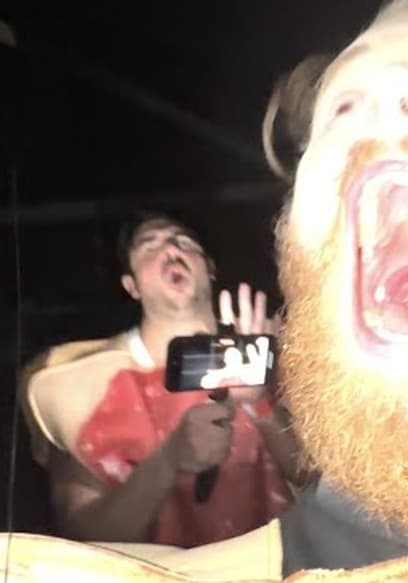 S01:E12 - Walking Through a Haunted House and Exploding a Pumpkin poster