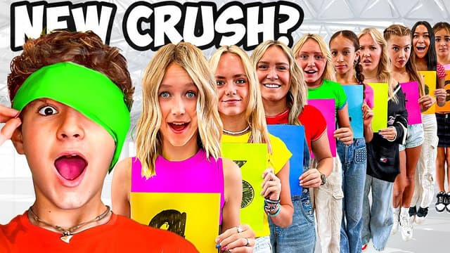 S04:E11 - Finding My New Crush Blindfolded!