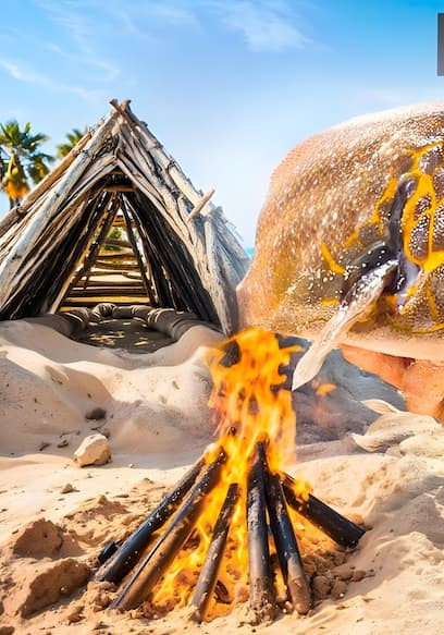 Póster de S01:E02 - Solo Survival on an Uninhabited Island