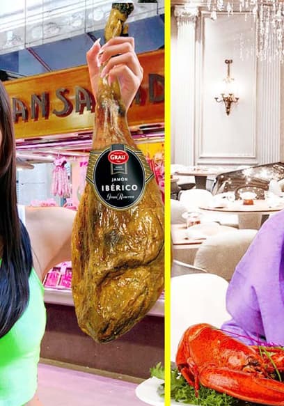 S01:E08 - Testing Cheap vs. Expensive Food in Europe Barcelona Edition poster