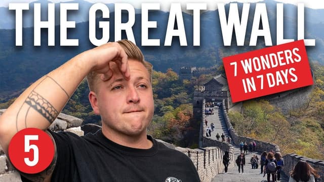 S01:E08 - 7 Wonders of the World in 7 Days: Great Wall of China, Beijing