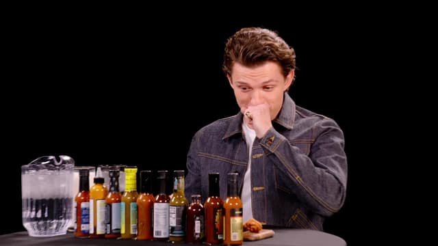 S16:E12 - Tom Holland Calls for a Doctor While Eating Spicy Wings